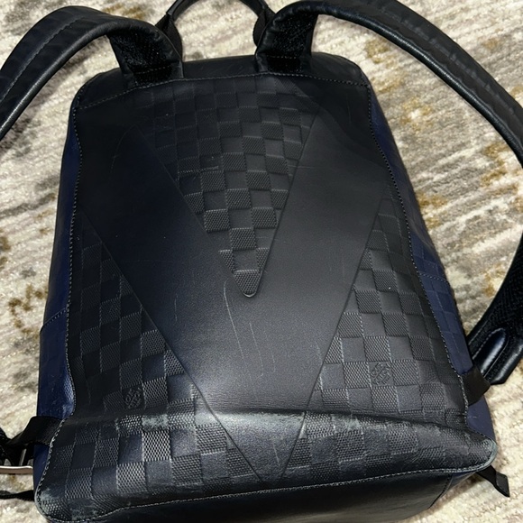 Louis Vuitton Avenue Campus Backpack Damier Infini Leather (Navy) backpack large - Picture 8 of 16